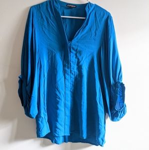 Express bat sleeve top blouse